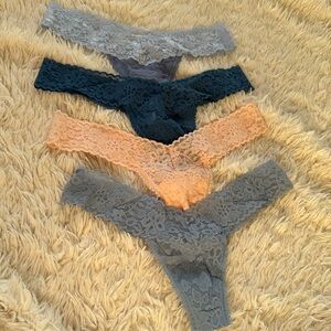 Hanky Panky low rise thongs bundle (4)